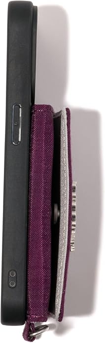 Baggallini On The Go iPhone Card Case Crossbody - Lightweight iPhone Case Designed for iPhone 13, iPhone 14, iPhone 15 and iPhone 15 Pro