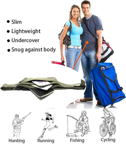 Naoki Outdoor Sports Running & Jogging & Travel Waterproof Utralthin Waist Pack/Bag Runner Belt