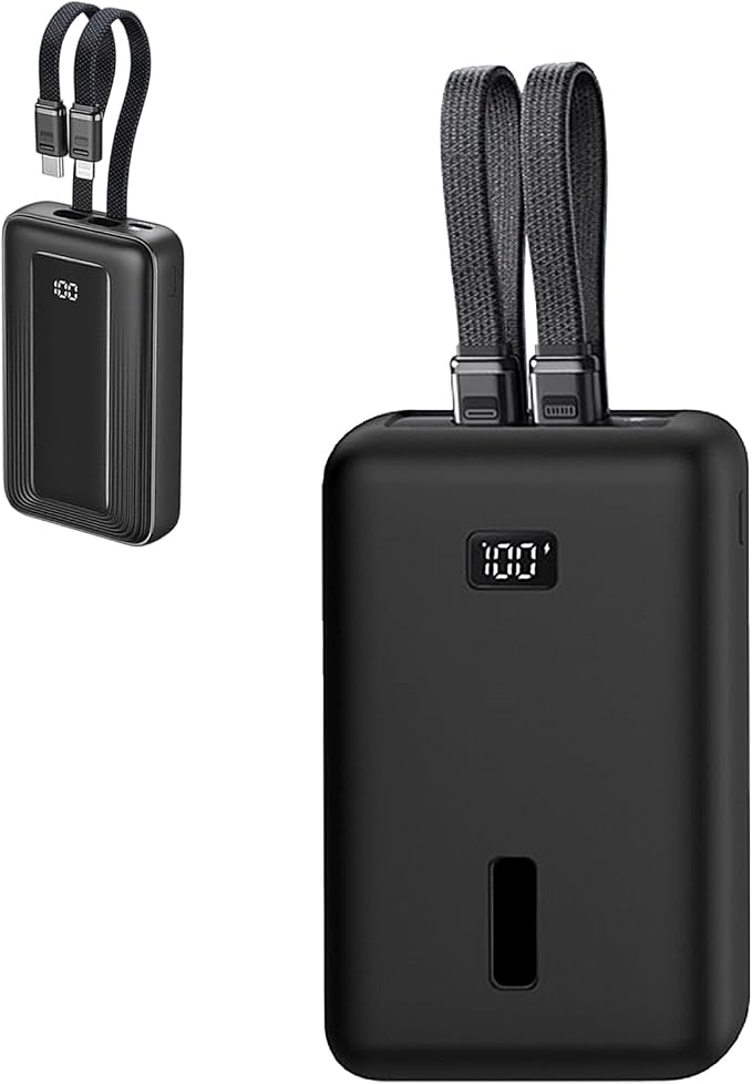 for Anker Zolo Power Bank 2025 Case,Silicone Protective Cover for Anker (20,000mAh 45W/30W) A1689/A1681,Shockproof Bumper with Charge-Through Design,Portable Travel Case,Black