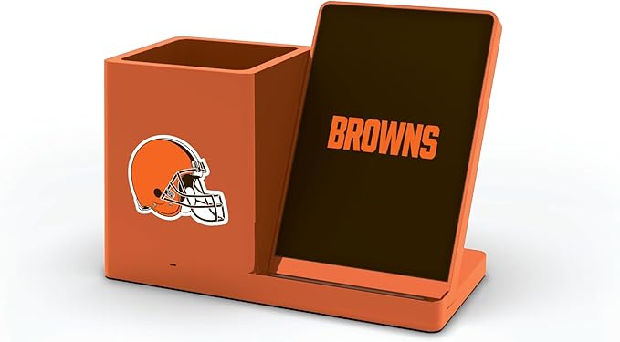 SOAR NFL Unisex Wireless Charging Stand and Desktop Organizer