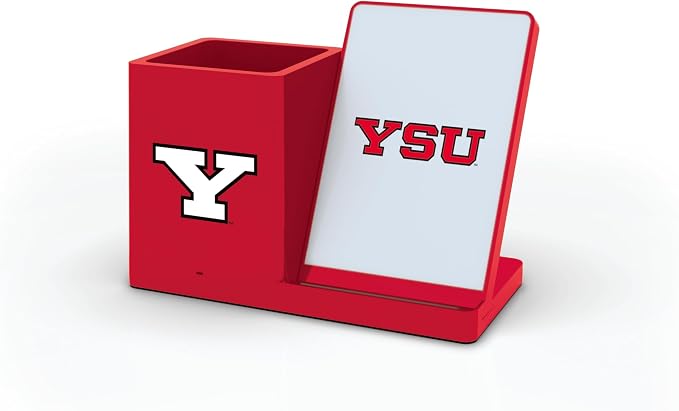 SOAR NCAA Unisex Wireless Charging Stand with Desktop Organizer