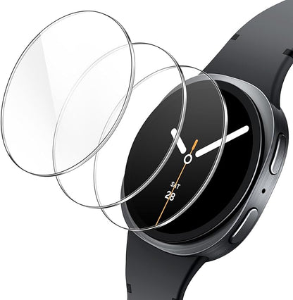 JETech Screen Protector for Samsung Galaxy Watch 9/8 40mm, 3-Pack | Tempered Glass Protection, HD Clear, Anti-Scratch Design