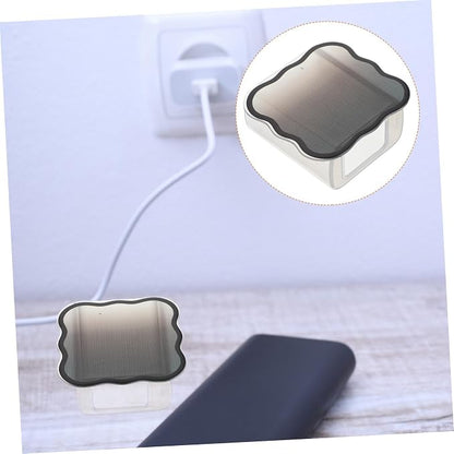 DOITOOL Cute Wave Gradient Power Adapter Sleeve Comfortable Charger Block Cover Tpu Protective Case for Phone Accessories Unique Idea for Boys and Girls and Family