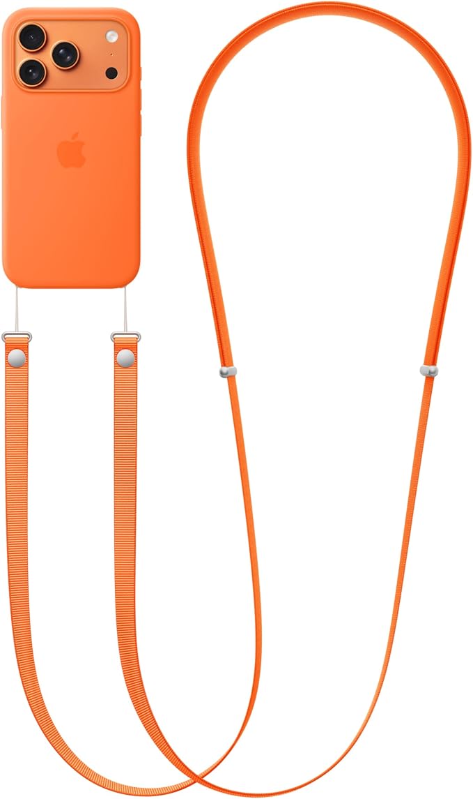 Apple Crossbody Strap - Orange