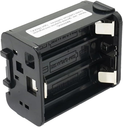 Replacement Battery Case (6*AA) Battery Storage Shell for Kenwood Radio TH-28 TH-48 TH-78HT