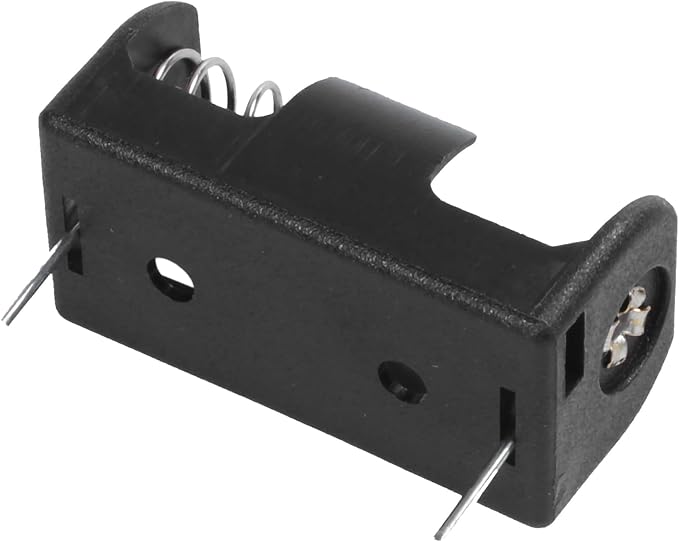 25X1/2AA 14250 Battery Storage Clip Box Case Holder 3.6V with PCB Pin Solder Lead