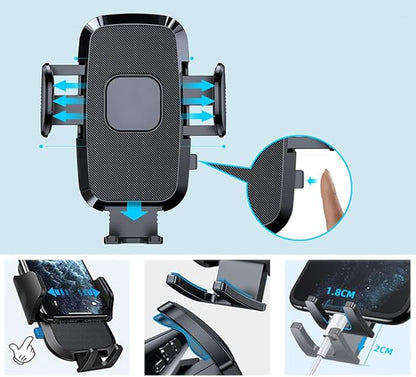 Car Cell Phone Holder Mount for Mercedes Benz GLC GLC300 C C300 E E350 A B CLA 250 300 GLA GLA250 GLB GLB250 GLK 350 450 EQB EQS CLS G AMG Class A220 E300 Sprinter 2016-2024 Vent Accessories