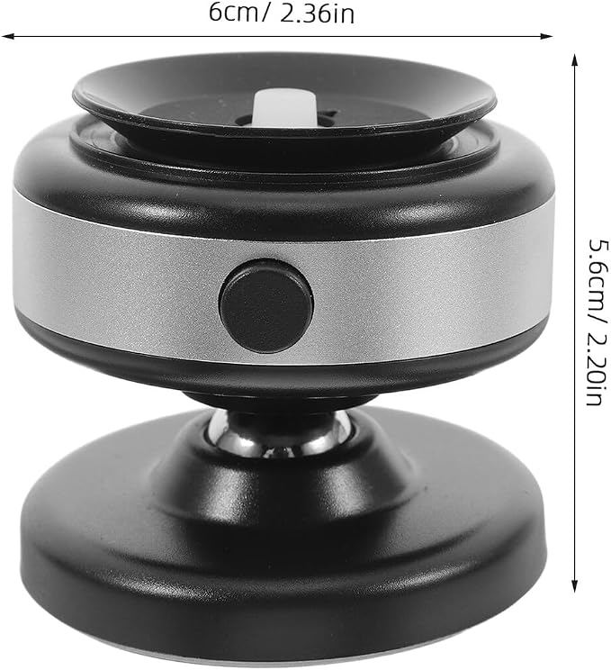 Car Phone Holder Magnetic Suction Cup Mount for Dashboard Cell Phone Car Mount with 360° Rotation for Safe Driving