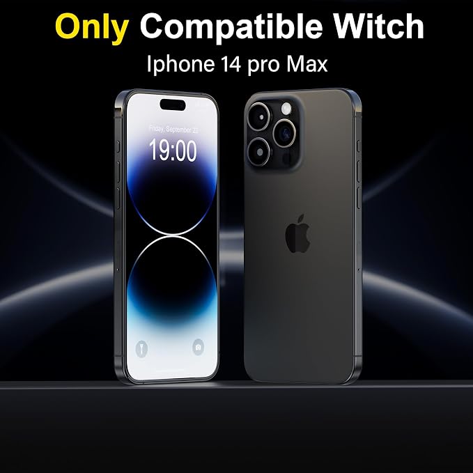 YWXTW 2 Pack Matte Screen Protector for iPhone 14 Pro Max 6.9 Inch + 1 Set Camera Lens Protector, Anti Glare Anti Fingerprint 14 Pro Max Glass Screen Protector, Bubble Free, Smooth as Silk