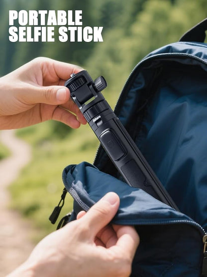 70" Tripod for Action Camera Extendable Selfie Stick Tripod for GoPro Max2/ Hero13/12/11/10 DJI OSMO Pocket 3 & Action 6/5 pro/4, Insta360 X5/X4