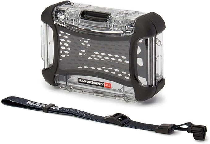 Nanuk 320-0011 Nano Series Waterproof Medium Hard Case for Phones, Cameras and Electronics (Clear)