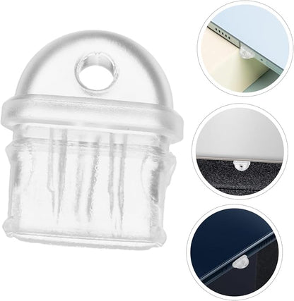 Housoutil 20pcs Type-c Charging Port Plugs Transparent Protective Plugs for Mobile Devices Easy to Use Carry Fluff from Entering Charging Ports