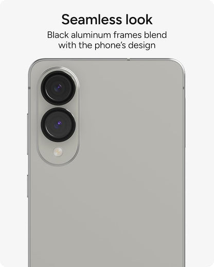 ZAGG Glass Elite Anti-Reflective Samsung Galaxy S25 Edge Camera Lens Protector – Anti-Glare Technology, Maximum Impact & Scratch Resistance, Smudge-Free Surface, Recycled Materials