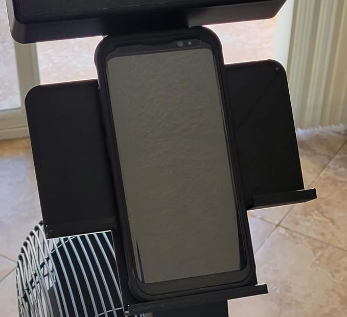 Rogue Echo Bike Phone Holder Air Assualt Bike Extended