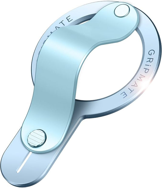 for Magsafe Phone Grip for iPhone - Magnetic Phone Ring Holder Detachable for iPhone 17 - Comfortable Finger Phone Loop Grip for Apple 16/15/14/13/12,Blue