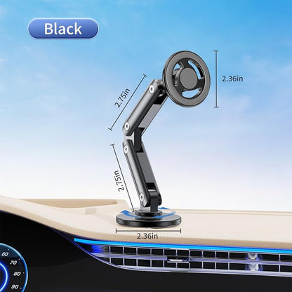 Ultra-Strong Suction Cup Phone Mount for Car - Anti-Shock & Noiseless Dashboard & Windshield Holder, 360° Adjustable Hands-Free Mount for All Smartphone (6)