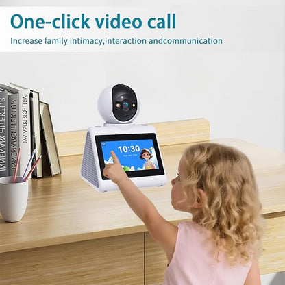 Two Way Video Camera,Dual-band 5G/2.4G Indoor Home Security Cameras,Baby Motion Pet Dog Camera with Phone App,Motion for Elderly/Nanny/Pet/Dog/Baby,Audio Calling Device Pan Til,Motion Detection