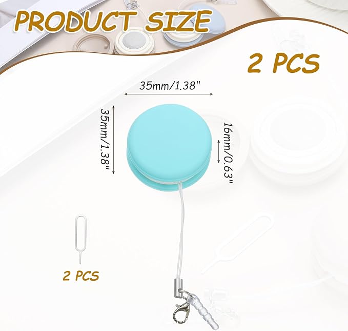 MECCANIXITY 2Pcs Screen Cleaners Green Phone Screen Cleaning Wipes, Fingerprint Proof Cleaning Ball for Mobile Phones, Computers, Tablet Touchscreens, Car Screens