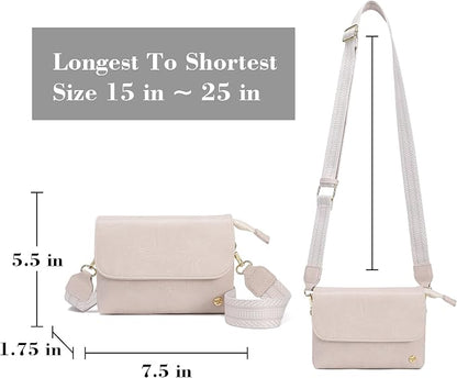 MINICAT RFID Blocking Small Crossbody Bags for Women Vegan Leather Mini Travel Purses Cell Phone Purse Cross Body Bag