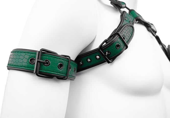 Armband Leather Harness for Man Adjustable Armband Harness Belt 2pcs