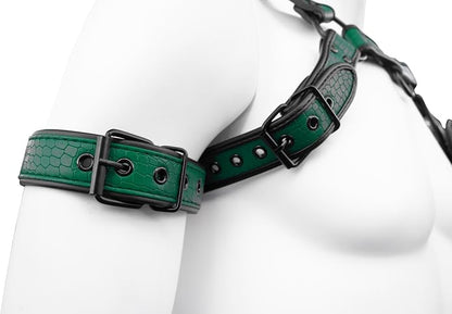 Armband Leather Harness for Man Adjustable Armband Harness Belt 2pcs