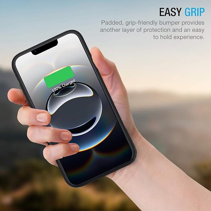 Battery Case for iPhone 16e/17e, 10000mAh Portable Protective Wireless Charging Case Support Carplay Compatible with iPhone 16e /17e (6.1 inches) Rechargeable Extended Battery Charger Cover (Black)