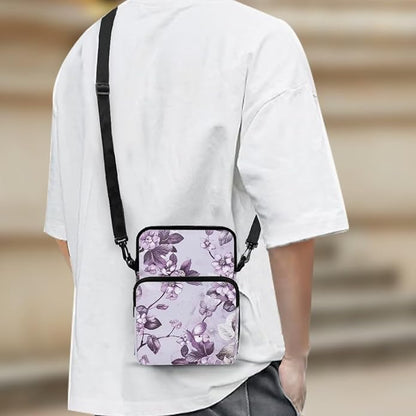 Men's Crossbody Bag, Small Cell Phone Wallet, Women's Shoulder Handbag, Travel Gym Bag