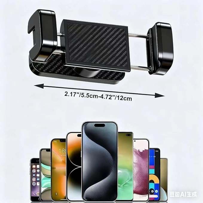 Magnetic Phone Holder for Treadmill,Gym, Motorcycles Tank, Golf Cart, Toolbox, Mechanics, Car, Truck, Boat, ATV,360° Adjustable Strong Magnets Compatible with 4-7" All Smartphones