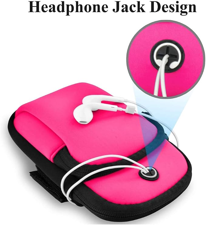 Armband Cell Phone Holder for Running Women,iPhone Armband 17 16 16e 15 14 13 12 11 Pro Max Xs Xr X Plus SE Mini,Samsung Galaxy S26 S25 S24 S23 S21 Ultra Note Key Pouch,Exercise Arm Bands Bag