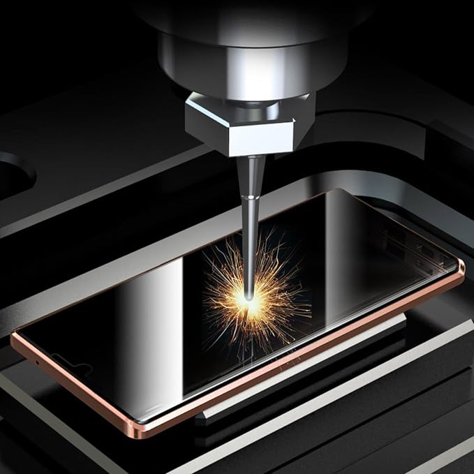 for Samsung S24 Ultra Magnetic Tempered Glass Double-Sided Phone Case, Anti peep Adsorption Cover, 360 Full Body Protection Magnetic Phone Case for Samsung Note Series (S23,Black)