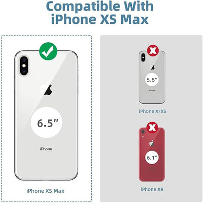 Mitywah Heavy Duty Military Armor Metal Case for iPhone Xs MAX, Waterproof, Shockproof, Dustproof, Rugged, Yellow
