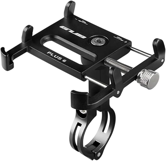 GUB Bike Phone Mount Holder, Aluminum Motorcycle Phone Holder Mount with 360° Rotation for iPhone 16 17 15 14 Pro Max Mini X XR Xs Plus, Samsung S25 S24 S22 4-7 Inch - Upgraded