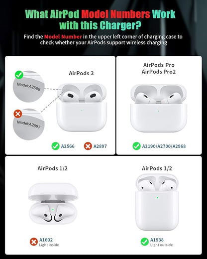JARGOU 3 in 1 Charging Station for Apple with Magsafe Charger Stand with Apple Charging Station for iPhone 17 16e 16 15 14 13 12, for iWatch, for AirPods 2/3/4/Pro/Pro 2/Pro 3 Foldable