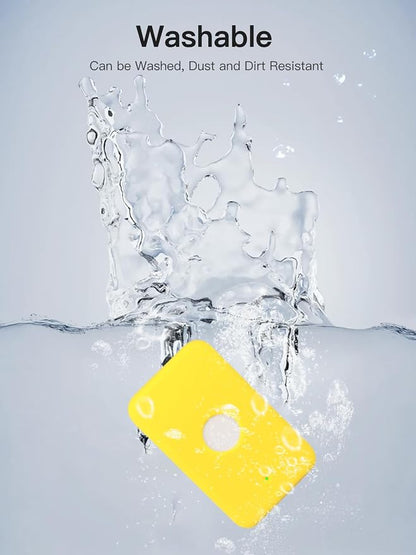 Case for Apple iPhone Air MagSafe Battery,Soft Skin Silicone Full Protective Case-Yellow