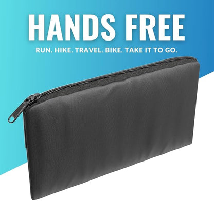 Running Pouch, Slim Running Belt Phone Holder with Credit Card Slot - Fanny Pack for Men and Women, Runners Waist Pack with Innovative Clip Design