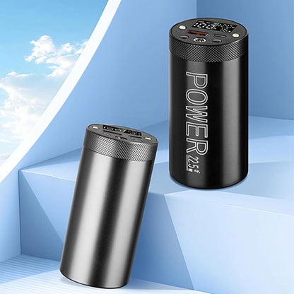 Aluminum Alloy 46950 Battery Case Quick Charging PowerBank Shell Durability Lightweight Portable Design for Outdoor Use