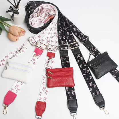 Crossbody Body Phone Holder for Women, New Phone Strap with Zippered Pouch, Adjustable Crossbody Strap