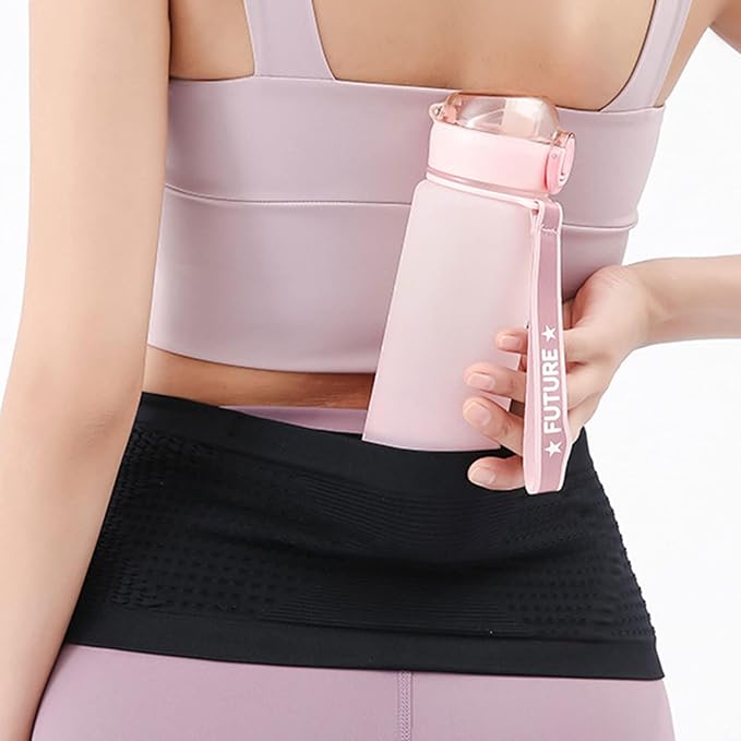 Running Belts, Slim Fanny Pack and Moisture Wicking Waist Pack, Travel Money Belt With 4 Security Pocket, for Storage Phone, Passport Holder, Running Walking Accessories for Women