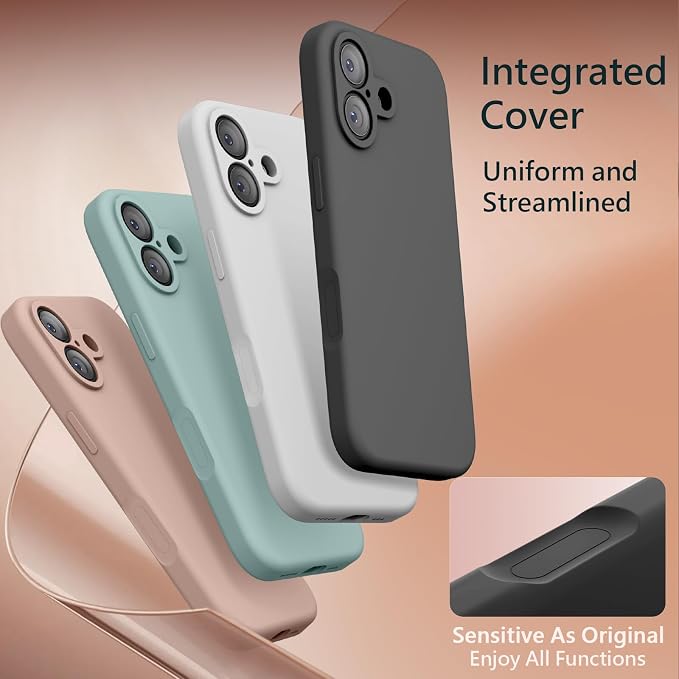 FireNova Magnetic for iPhone 17 Case, Compatible with MagSafe, [Integrated Silicone Camera Control Button] [Camera Protection] Anti-Scratch Microfiber Lining Phone Case, 6.3", Space Gray
