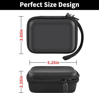 casmilee Portable Charger Power Bank Case for 2PCS Swyop/for Feob/for Charmast/for JEJILL/for LanLuk/for VEGER/for iWALK/for Taegila/for Kuulaa and More Small Charging Battery Pack - Bag Only (Black)