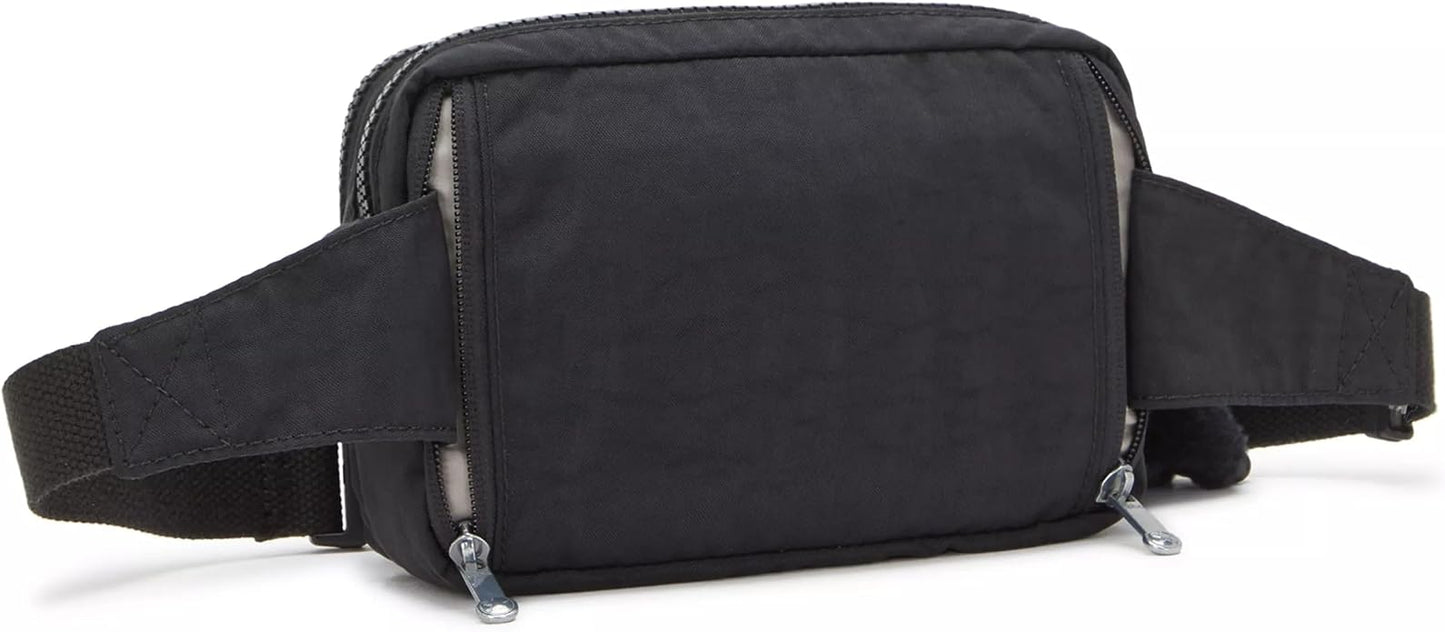 Kipling Women’s Abanu Multi Crossbody Bag, Lightweight, Adjustable Nylon Waist Pack with Multi-Compartment Zip Pockets