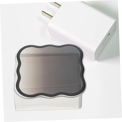 Gadpiparty Cute Gradient Power Adapter Protector Sleeve TPU Charger Cover for Phone Chargers and Accessories Easy to Use and Portable Black