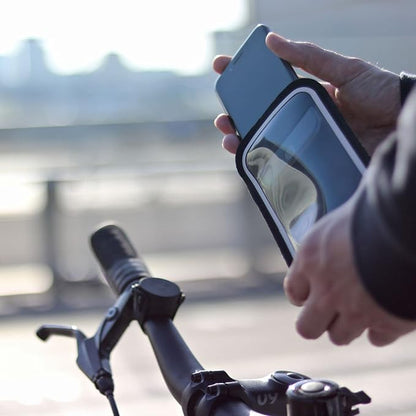 Shapeheart - Magnetic Bike Phone Holder, Anti Vibration, Waterproof Phone Holder for Bike, 360° Orientation