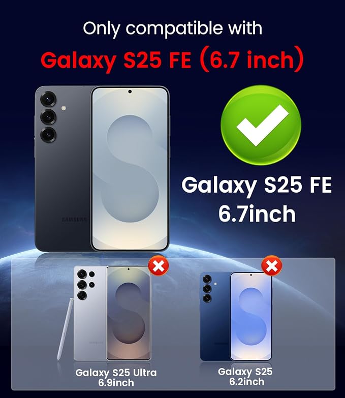 Magnetic for Samsung Galaxy S25 FE Case [Compatible with MagSafe][Built-in Camera Lens Protector] Slim Soft Silicone Bumper Shockproof Metallic Luster Phone Case, Burgundy