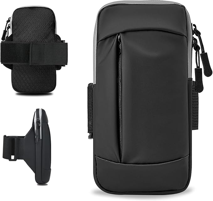 Phone Holder for Running Armband Cell Phone Holder for iPhone 17 16 16e 15 14 13 12 11 Pro Max Xs Xr X Plus Galaxy Ultra Note Carrier Bag Pouch,Gym Sports Arm Bands Sleeve Fit Women Men Kids