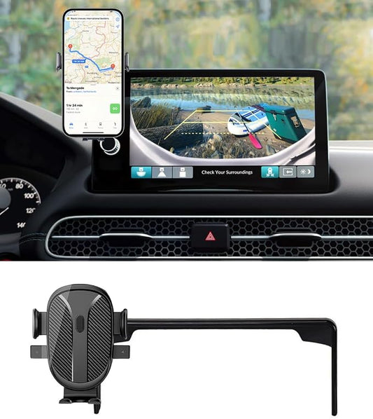 Car Phone Holder for Honda HRV 2023 2024 2025 2026 & CRV/CR-V 2023 2024 2025 2026 Accessories 7/9-inch Screen Dash Mount Cell Phone Holder for Most Smartphones Auto Interior Accessories