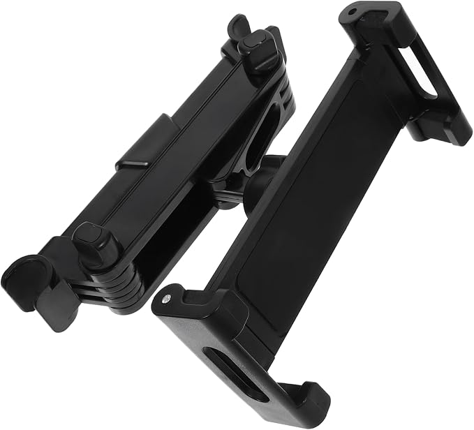 Car Headrest Tablet Mount Adjustable Phone Holder for Backseat Use Compatible Tablets and Phones Material Non- Design for Usage for Travel and Entertainment