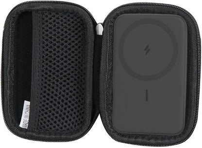 Hermitshell Hard Travel Case for Anker 622 / Anker 621 Magnetic Battery (MagGo), 5000mAh Foldable Magnetic Wireless Portable Charger (Black)