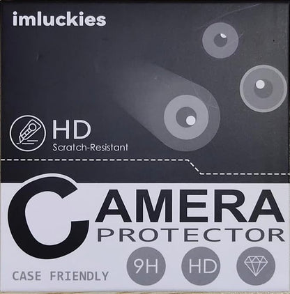 imluckies Compatible with iPhone 17 Pro Camera Lens Protector Bling, Ultra HD Tempered Glass Shiny Diamond Camera Plate Sparkle Screen Protection, 9H Anti-Scratch & Easy Install, Glitter Blue