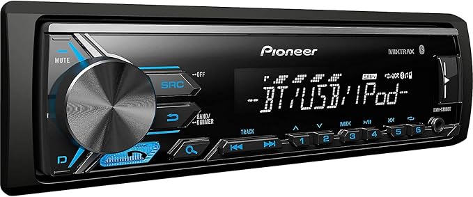 Pioneer MVH-X390BT Digital Media Receiver with Pioneer ARC app, MIXTRAX, Built-in Bluetooth and USB Direct Control for iPod/iPhone and Android Phones & zonoz 3 in 1 Multi USB Charging Cable (Bundle)